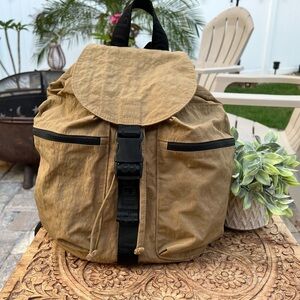 BAGGU Sport backpack in dark khaki